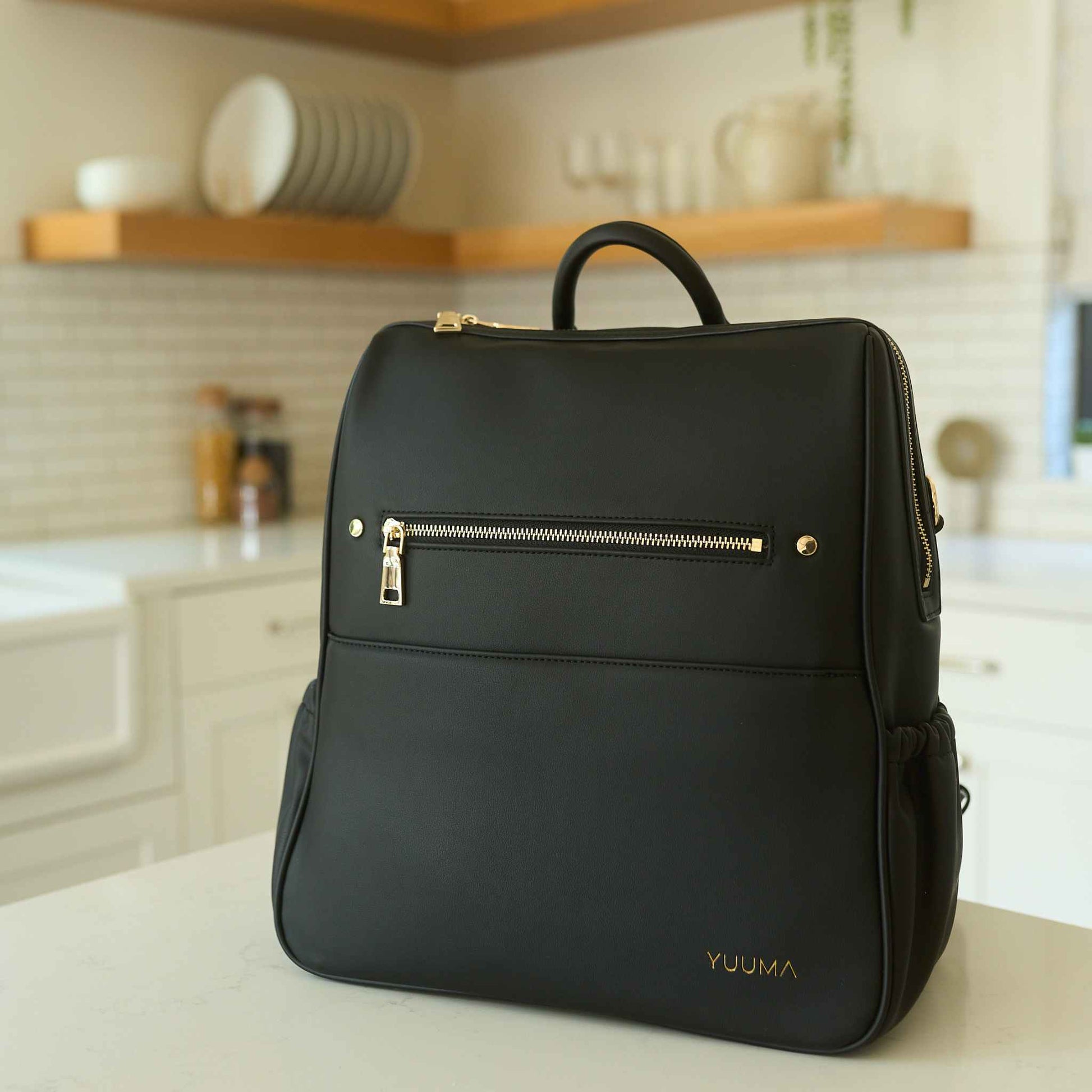 original diaper bag in onyx