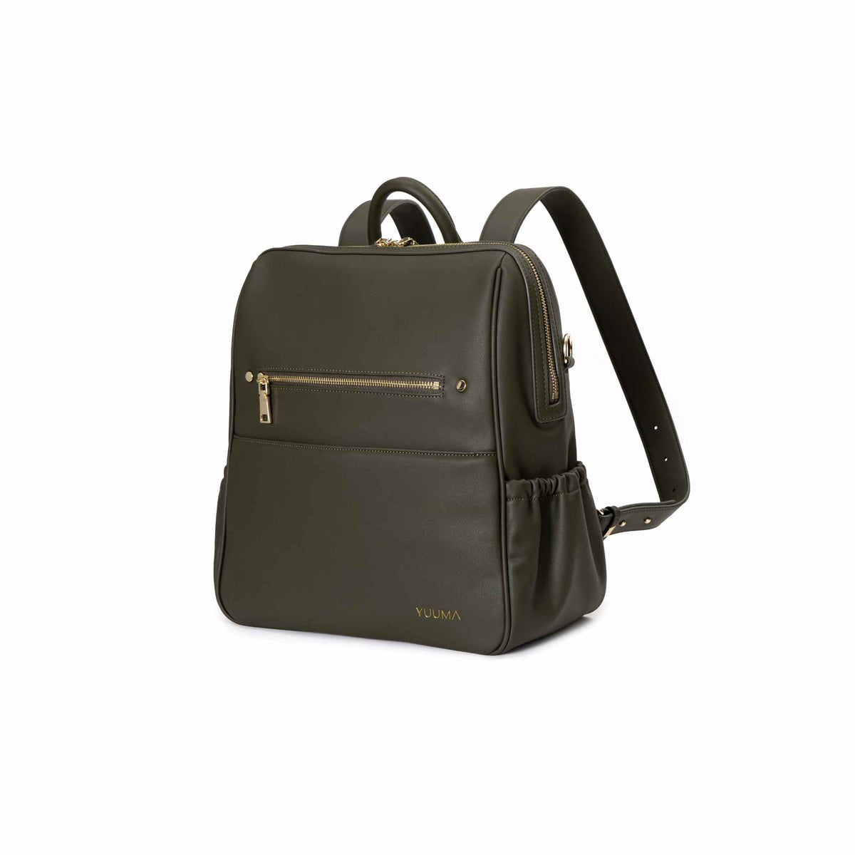 olive green bag from yuuma
