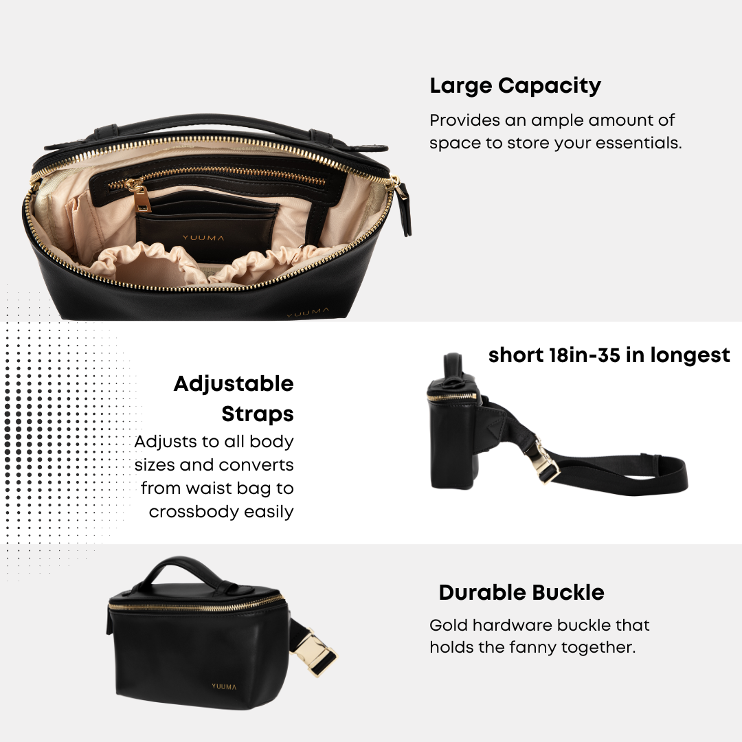 Jolie Belt Bag - Onyx