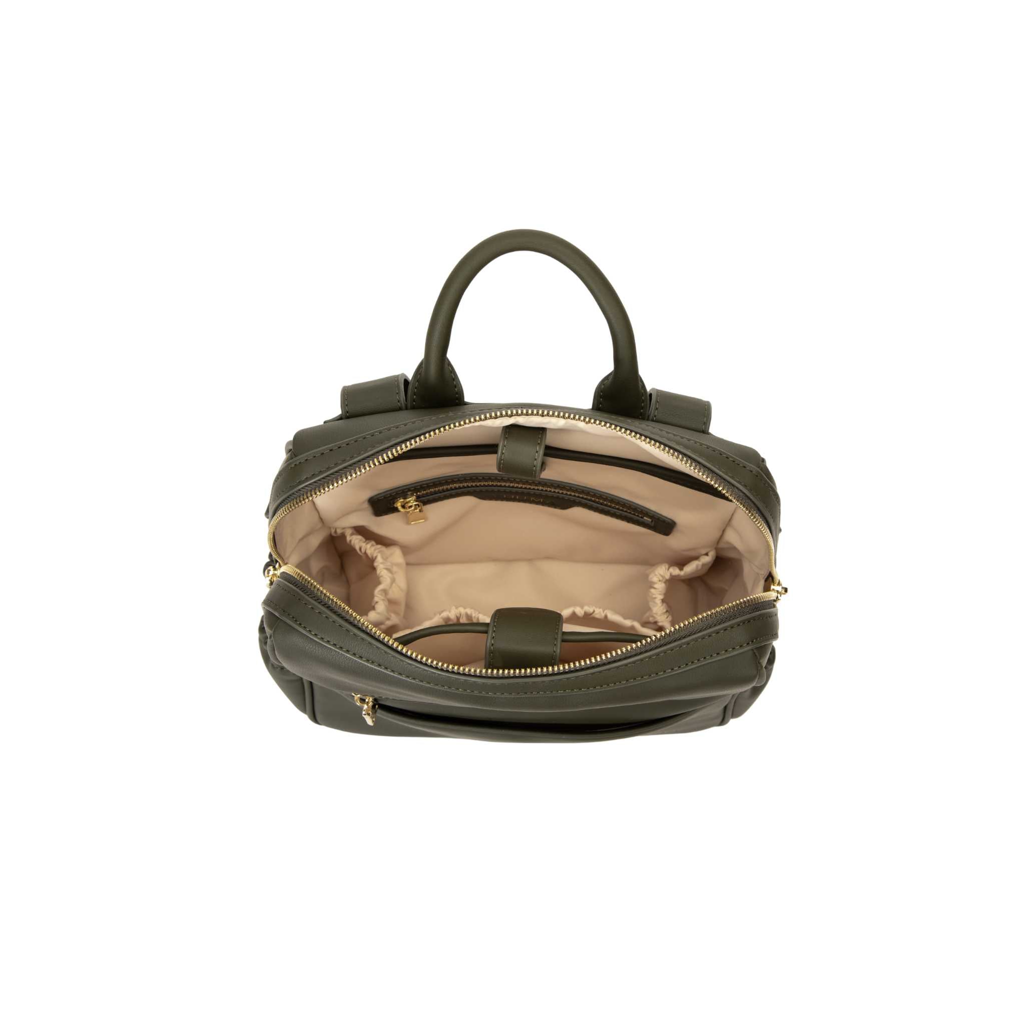 inside of yuuma mini in olive