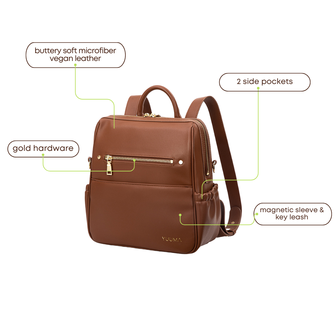 amazon mini leather backpack YUUMA Mini